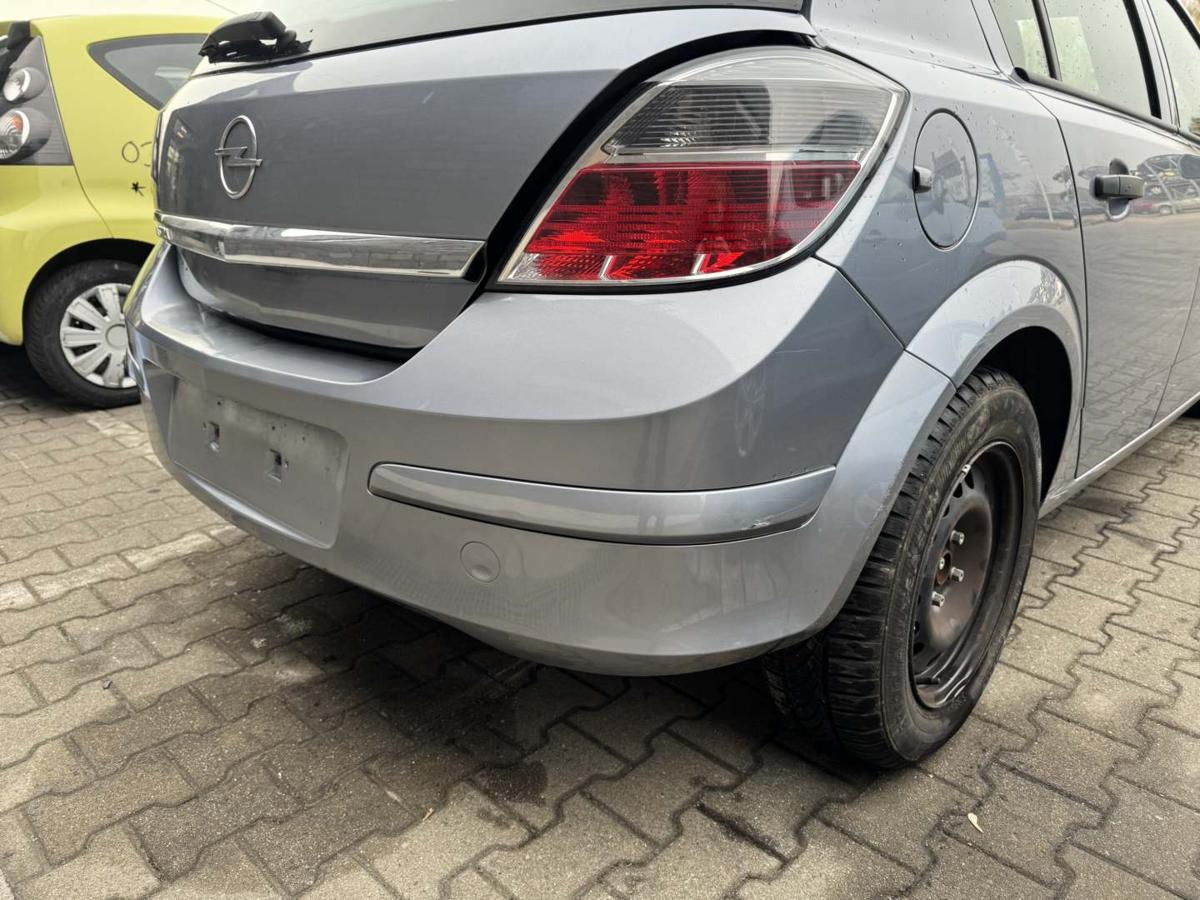 Opel Astra H original Sto&szlig;stange Stossf&auml;nger hinten Z163 Lichtsilber Flie&szlig;heck Facelifzt Bj.2009